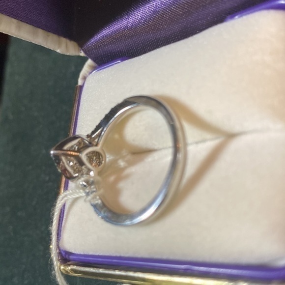 Dimond Princess ring Wedding engagement anniversary proposal ring - Picture 8 of 10